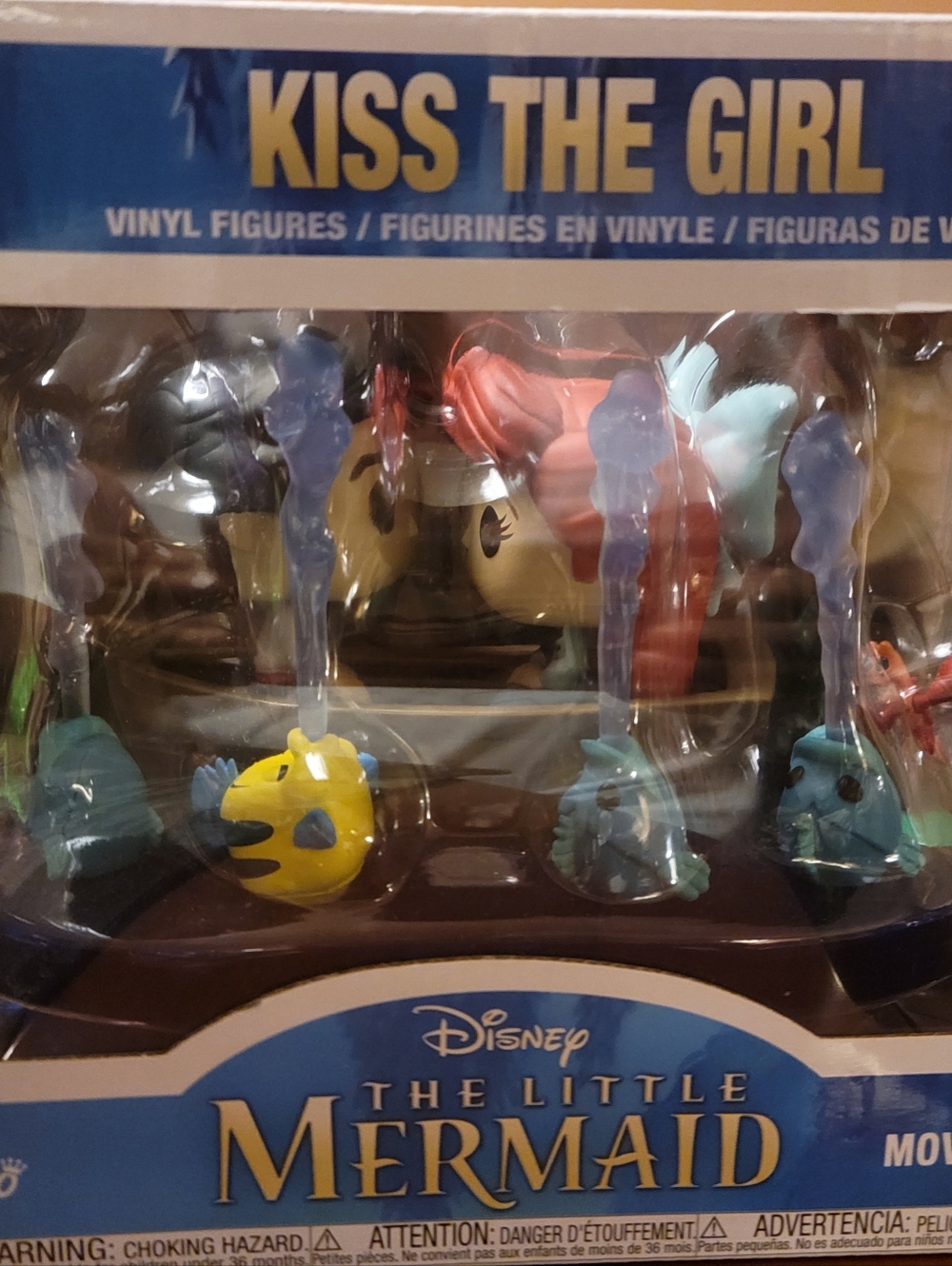 New Funko Pop Little Mermaid Kiss The Girl Figurine Ariel